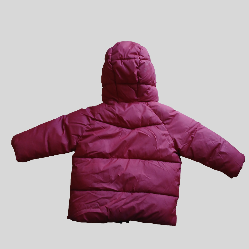 Zara Red Puffer Coat Age 2-3