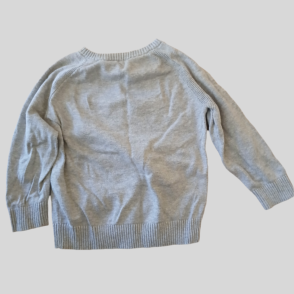 H&M "1952" Grey Jumper Age 2-4