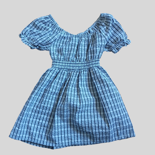 Primark Penneys Checked Dress Age 7-8