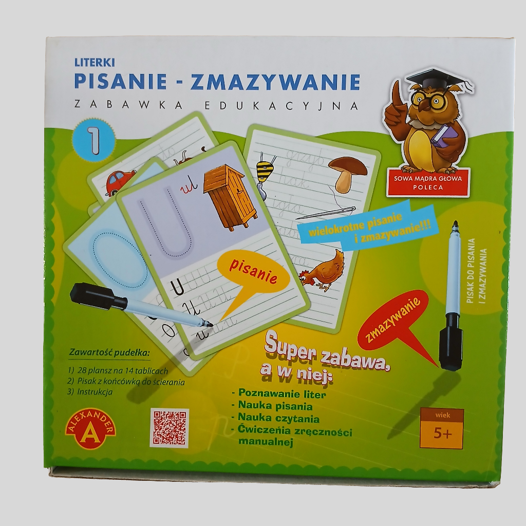 Polish Educational Writing Erasing Letter Writing Tracing