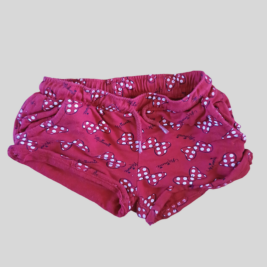 Disney Minnie Mouse Shorts Age 7