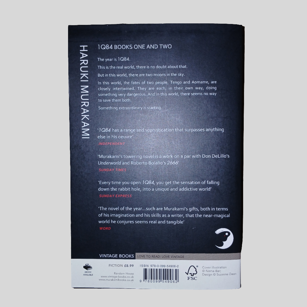 1Q84 by Haruki Murakami - Books One and Two