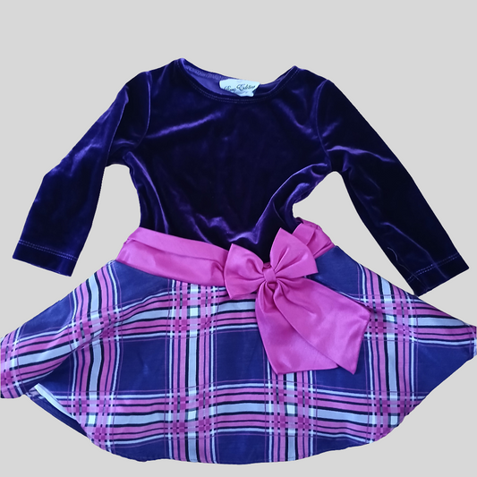 "Rare Edition" Purple Dress Age 2