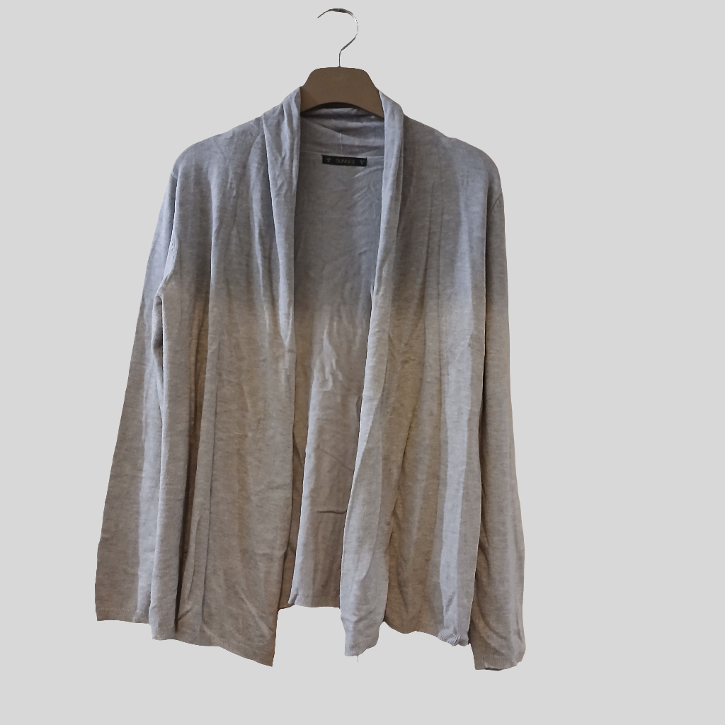Dunnes Grey Cardigan Size Medium