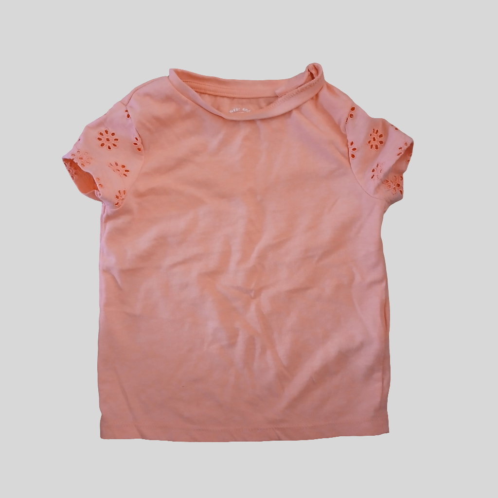 F&F Peach Top Age 18-24 months