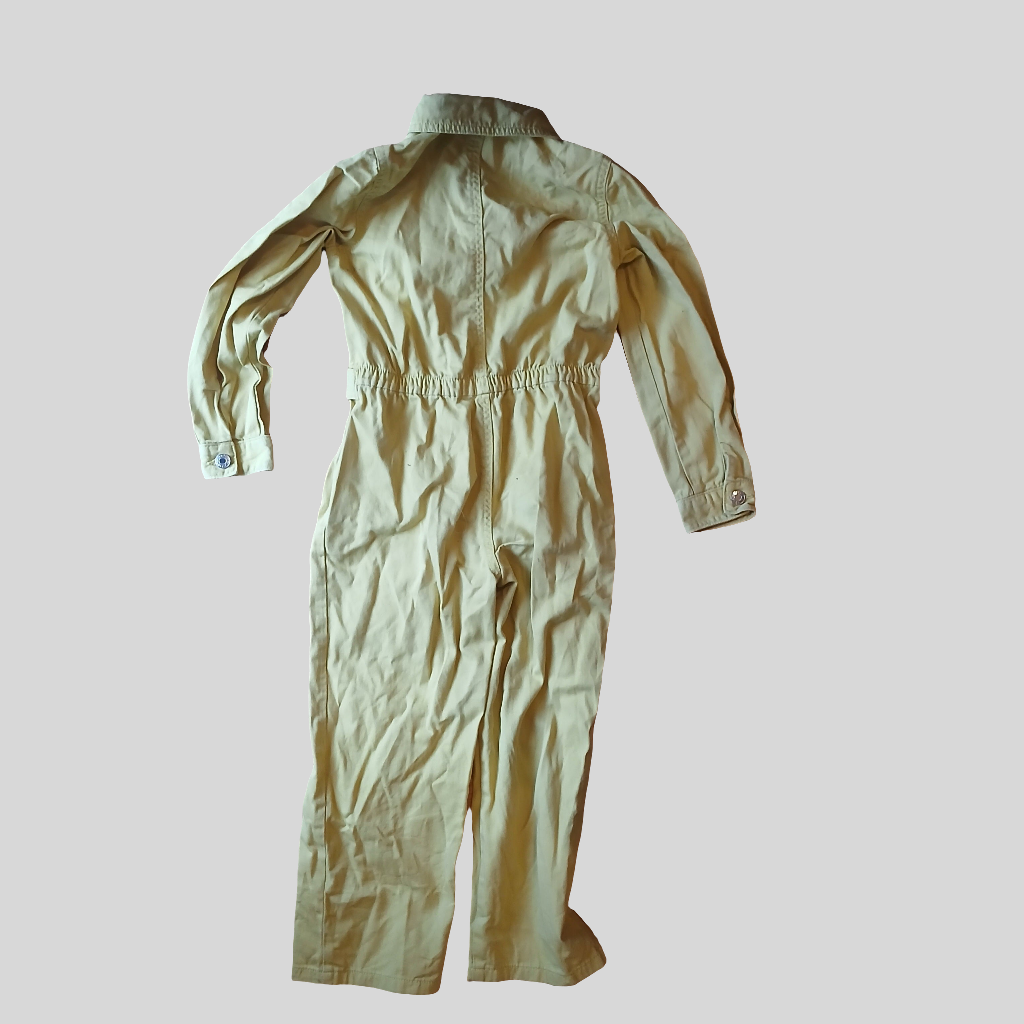 Leigh Tucker Willow Yellow Jumpsuit Boilersuit Age 6-7