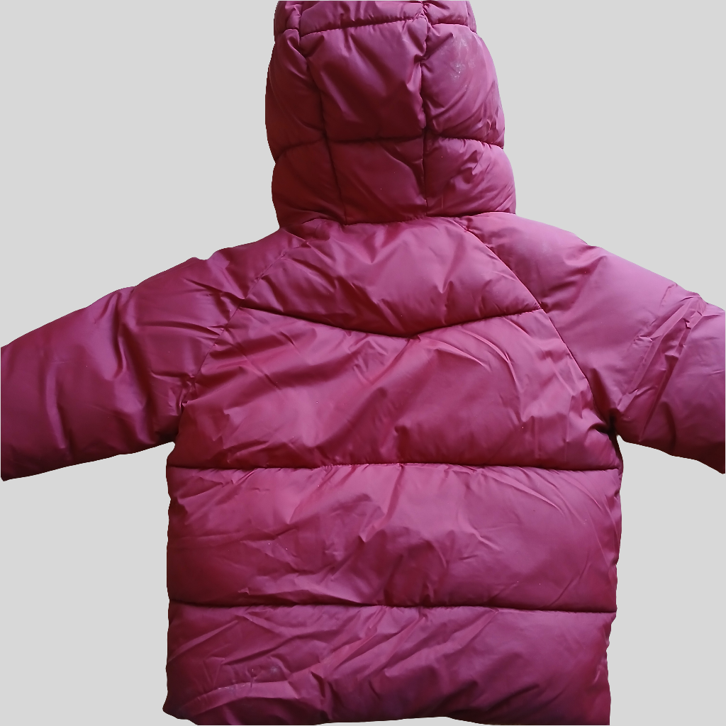 Zara Red Puffer Coat Age 2-3
