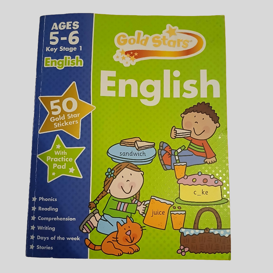 English Work Book Age 5-6