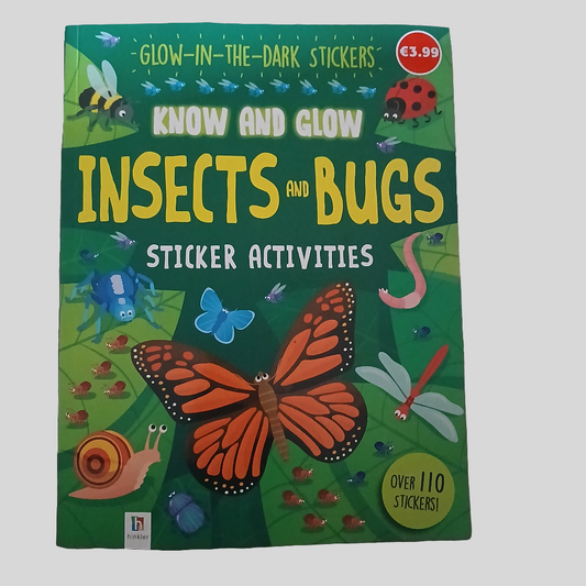 New Insects and Bugs Sticker Activity Book