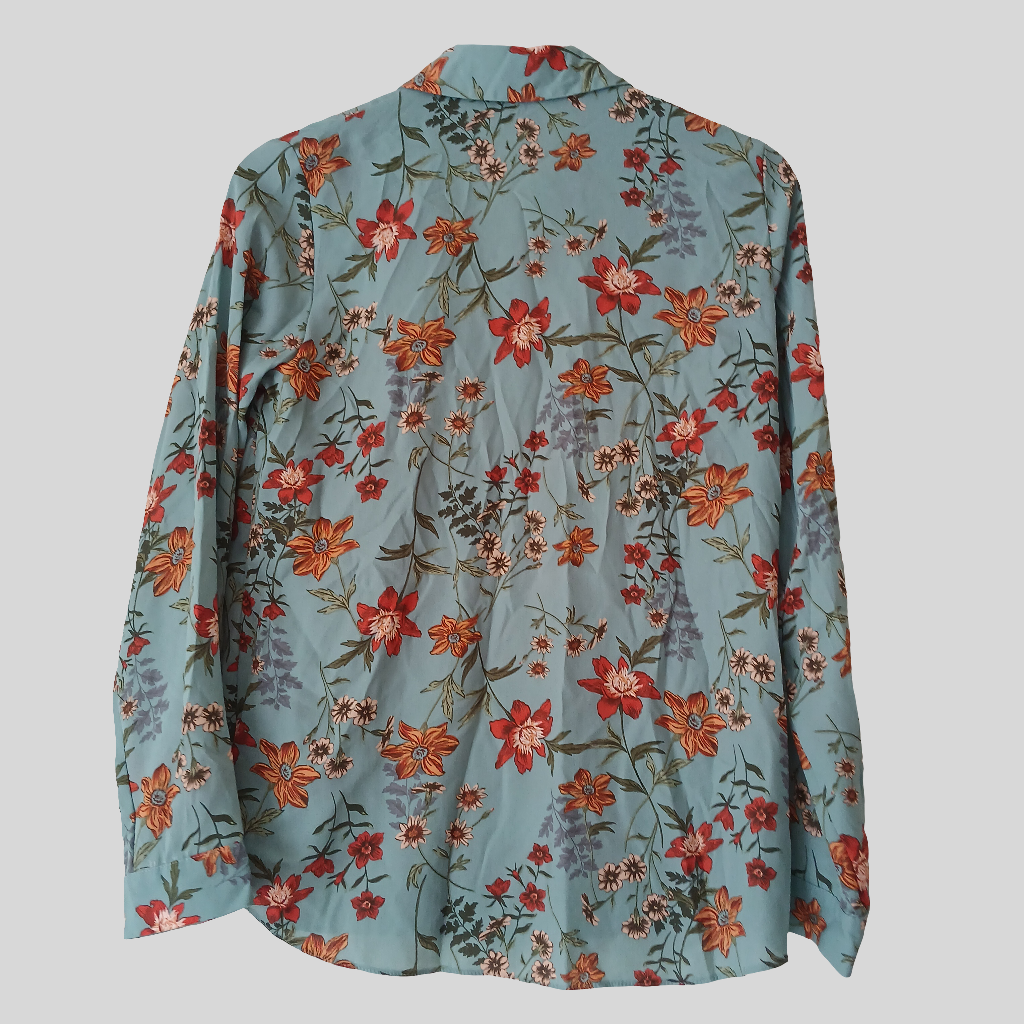 Primark Penneys Floral Lightweight Shirt Size 8
