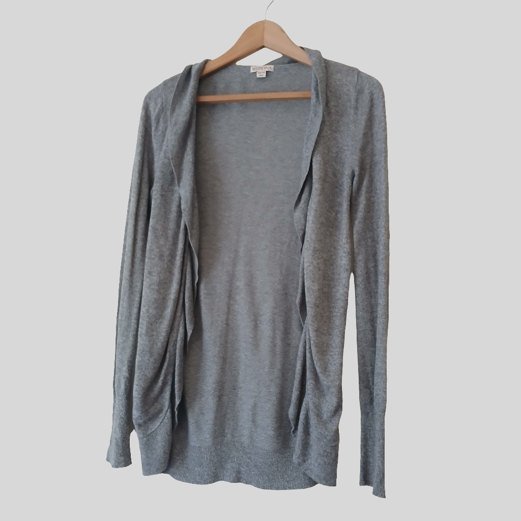 Merona Grey Cardigan Size XS