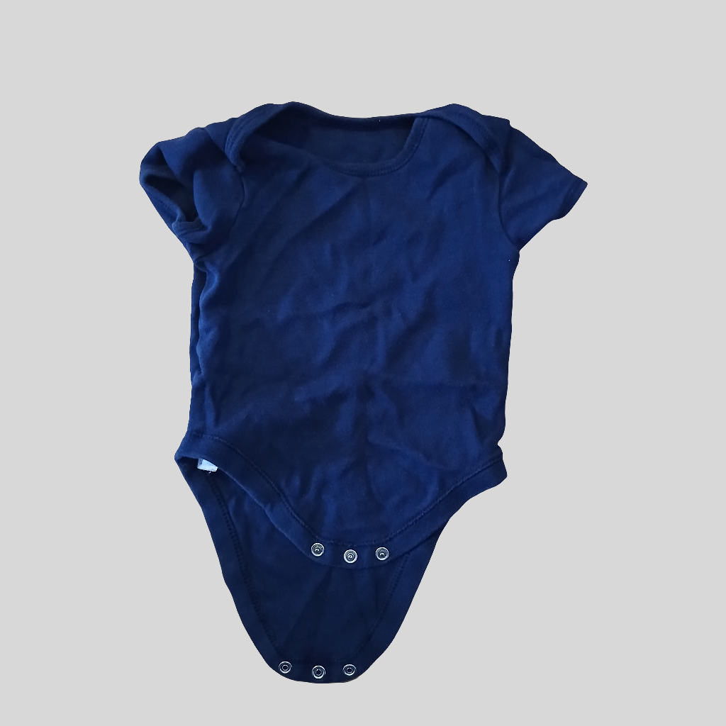 Primark/Penneys Navy Bodysuit Vest Age 12-18 months