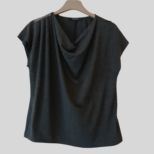Marsel Grey T-shirt Approx Size M