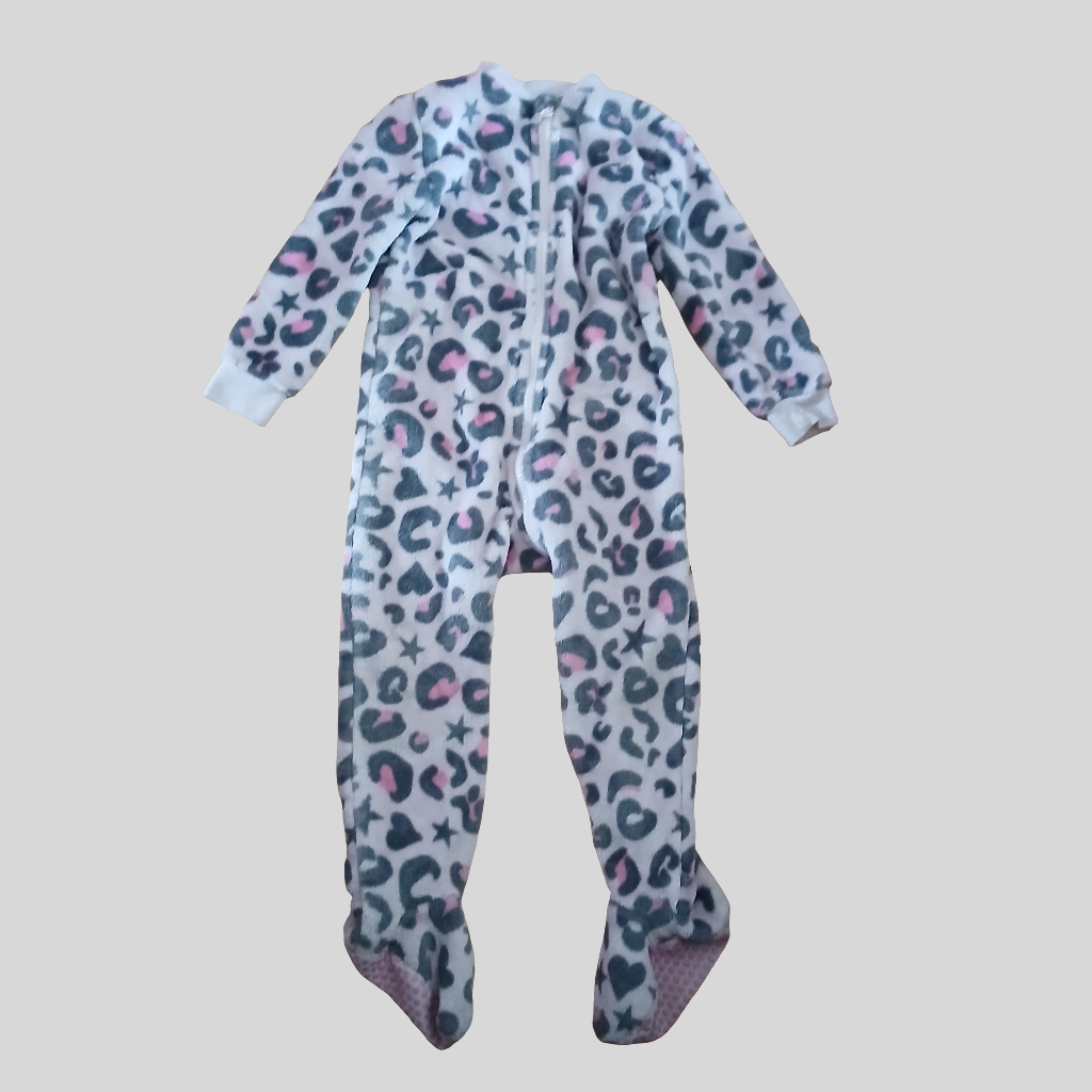 Dunnes Leopard Print Onesie Age 2-3