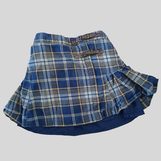 Dunnes Plaid Skirt Age 2-3