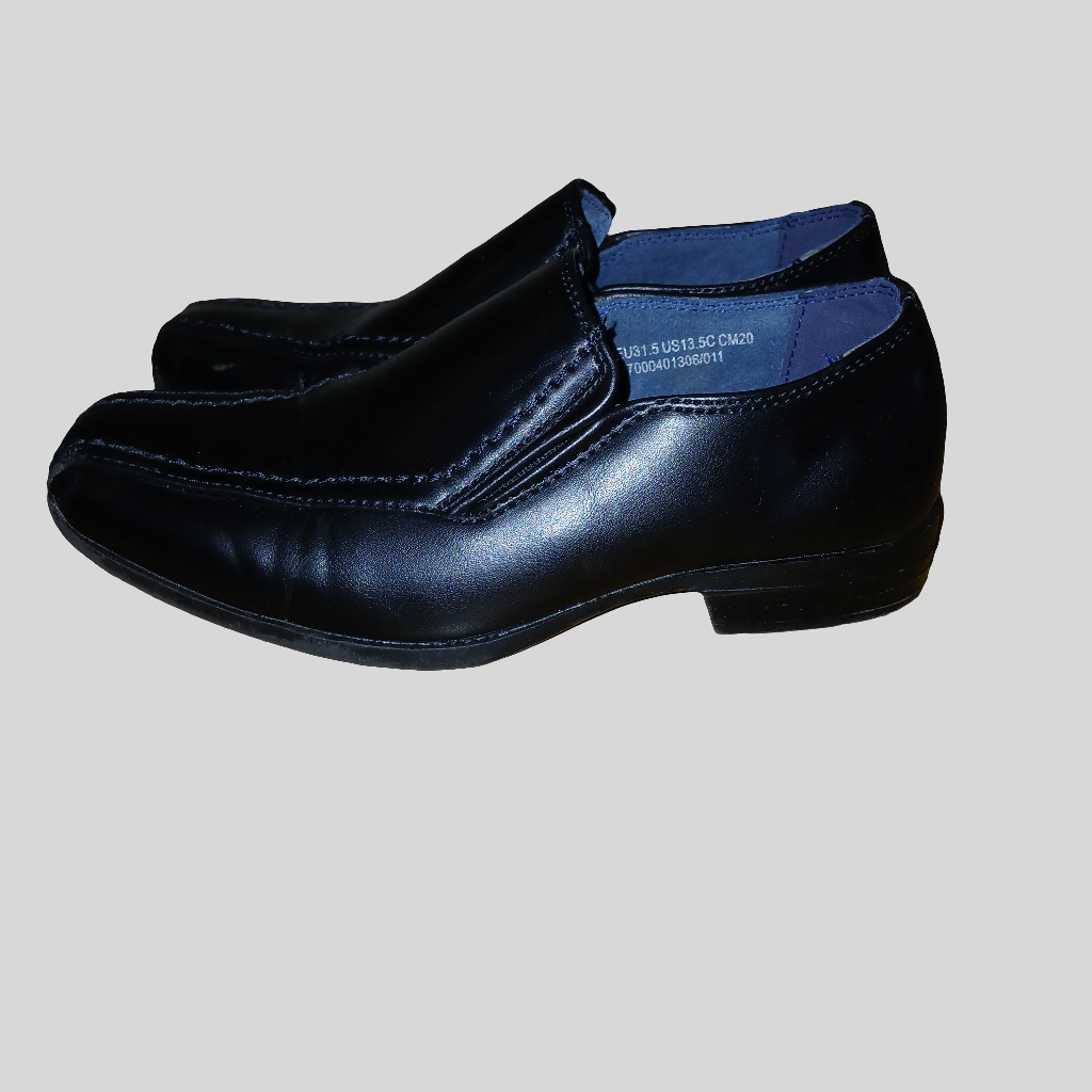 Giorgio Black Slip On Shoes Size C13