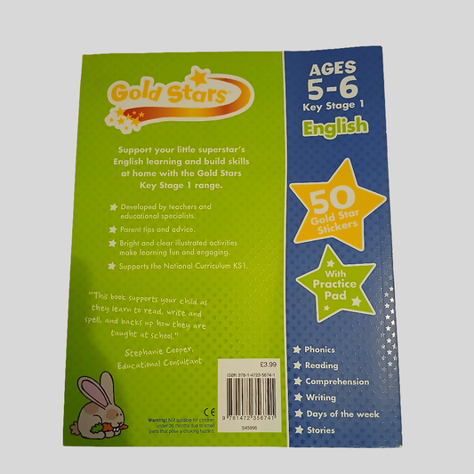 English Work Book Age 5-6