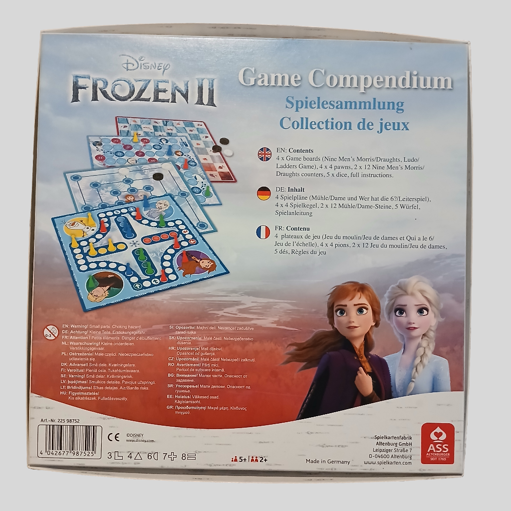 Frozen 2 Board Game Compendium