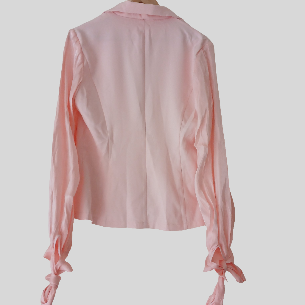 Shein Pink Two-Piece Suit Size L