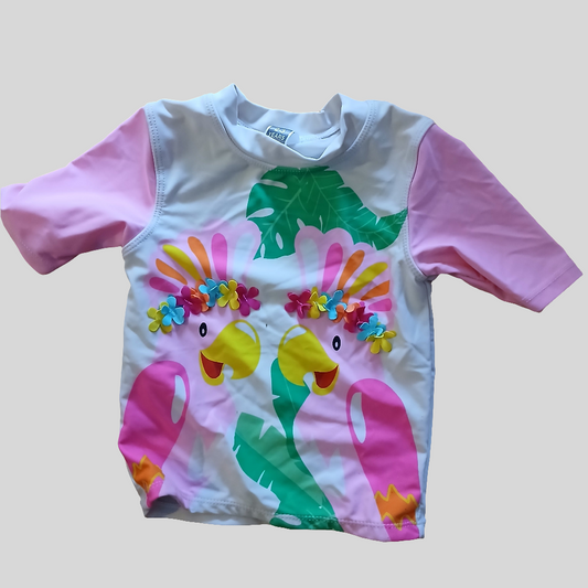 "Crafted" Swimming T-Shirt Age 2-3