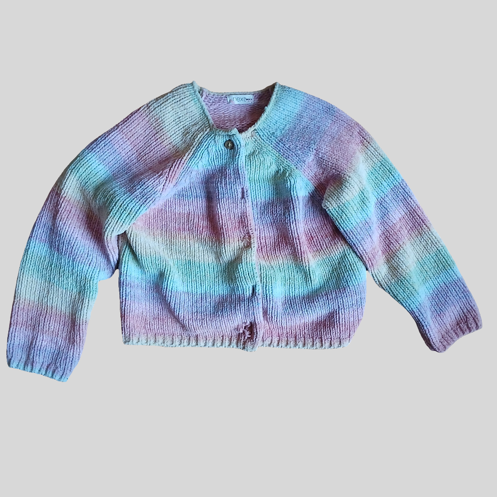 Next Rainbow Cardigan Approx Age 12-18 Months