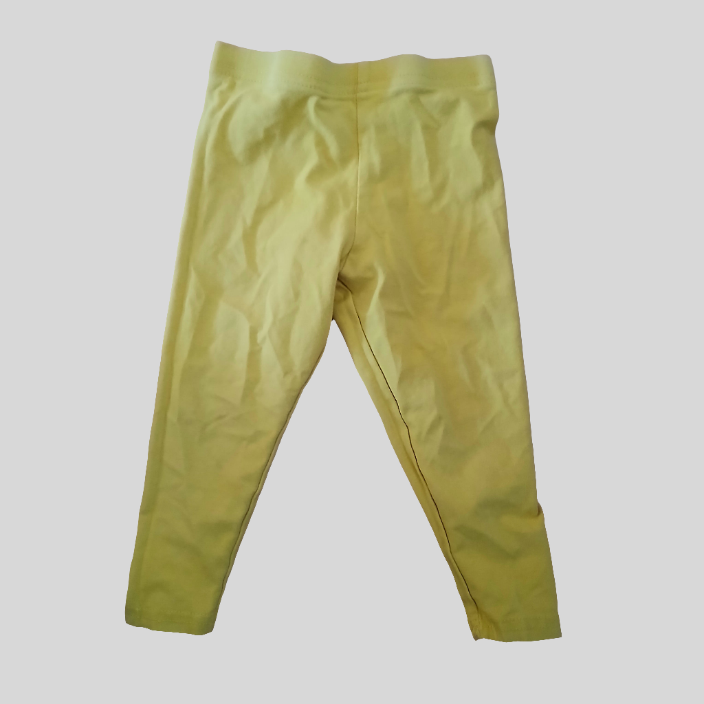 Primark/Penneys Yellow Leggings Age 18-24 months