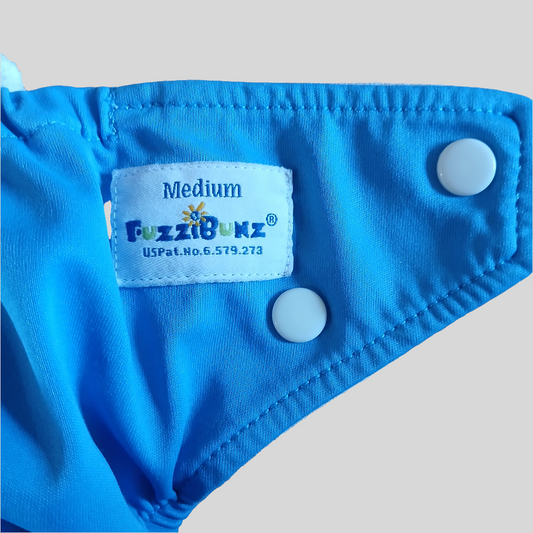 FuzziBunz Reusable Washable Pocket Cloth Nappy - Size Medium