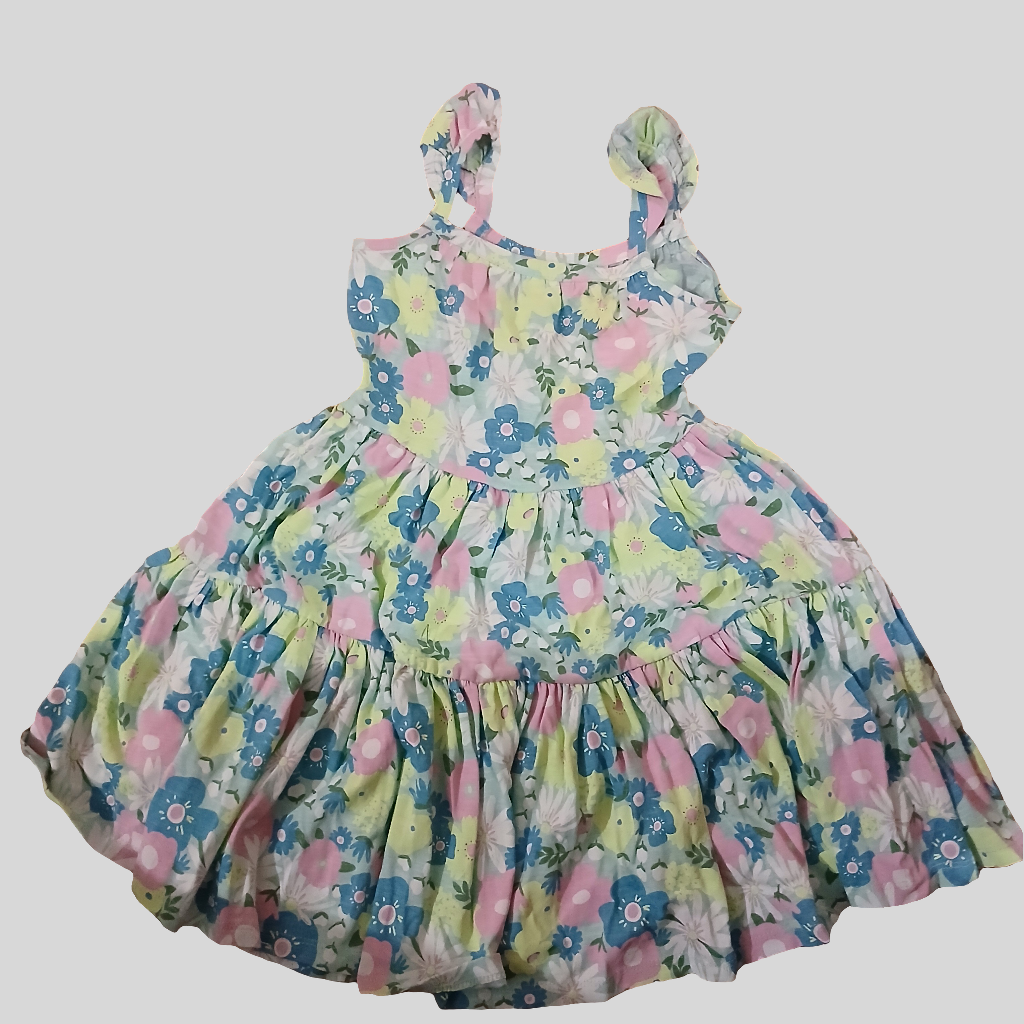 Dunnes Floral Dress Age 4-5