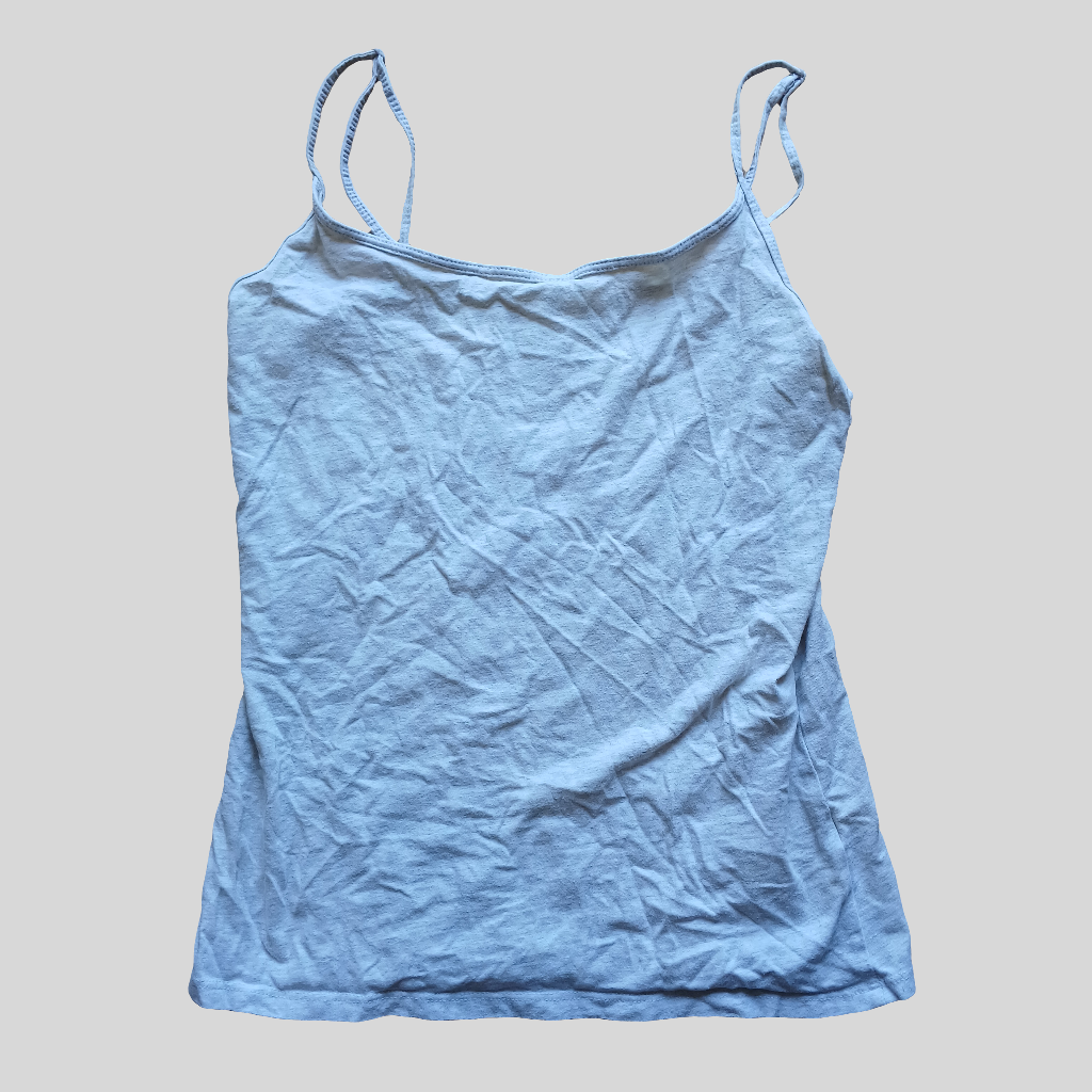 Primark Penneys White Strappy Cami Top Size 12/14