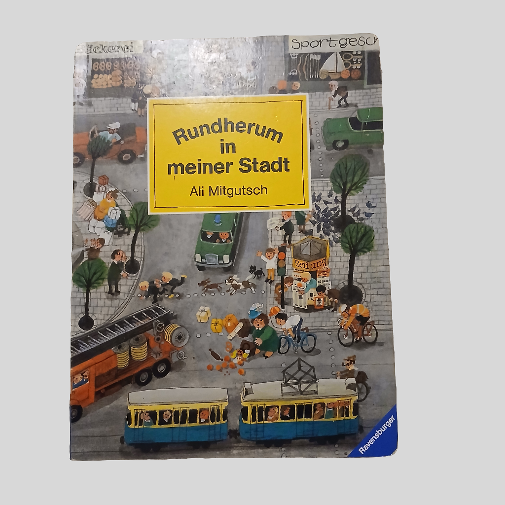 Rundherum in Meiner Stadt - Boardbook in German