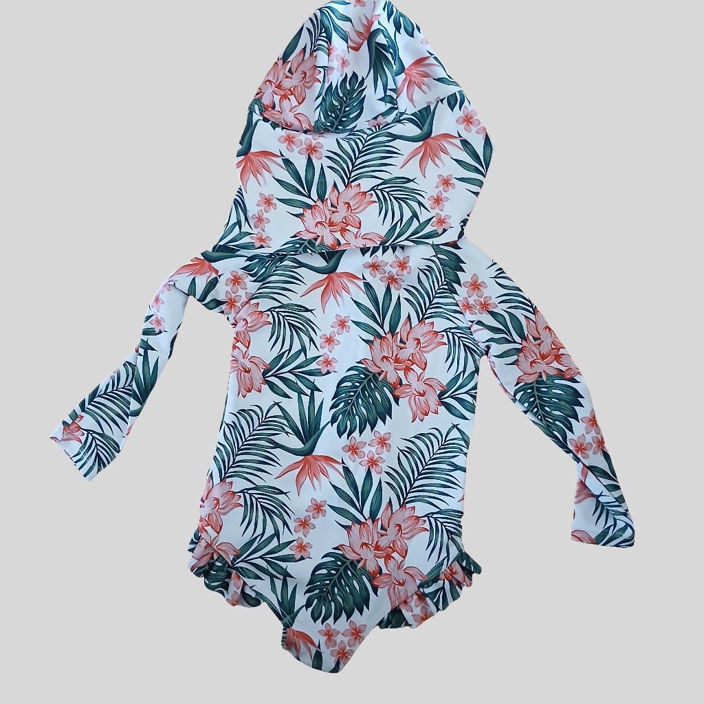 Shein Swimming Costume with Hat Age 18-24 months