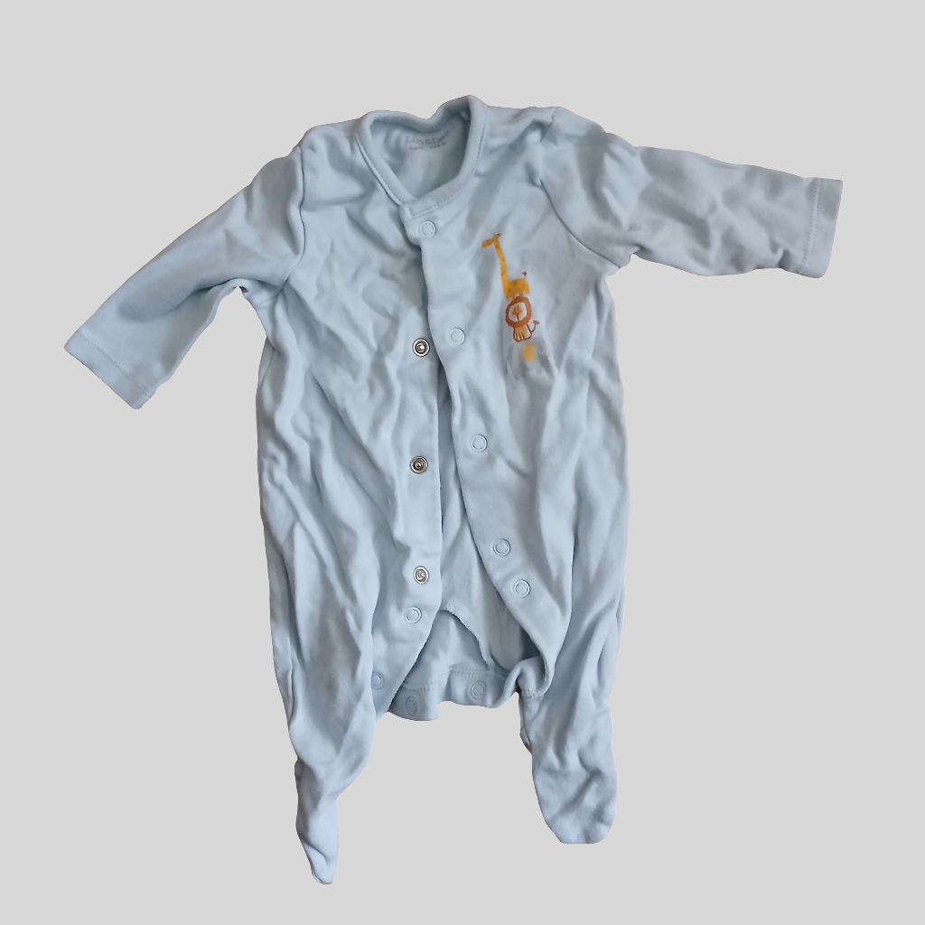 Lily & Dan Sleepsuit Babygrow Age Newborn