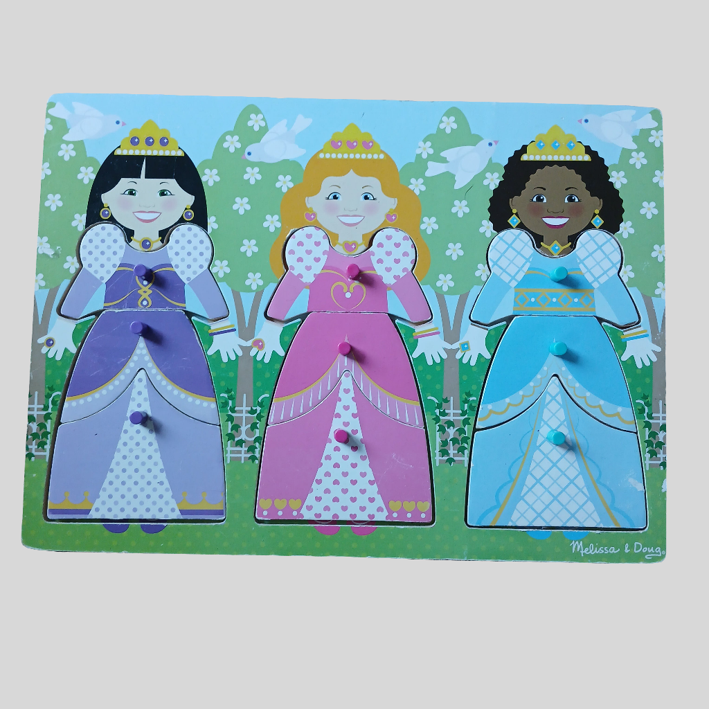 Melissa & Doug Wooden Princess Puzzle