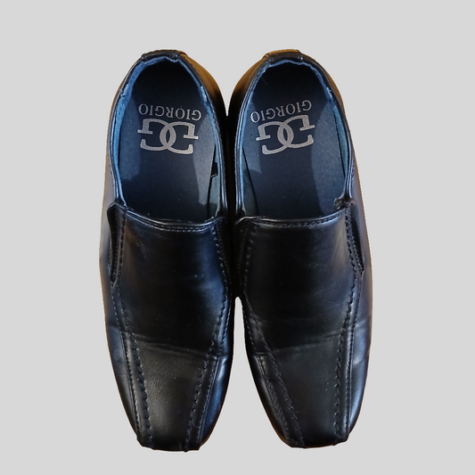 Giorgio Black Slip On Shoes Size C13
