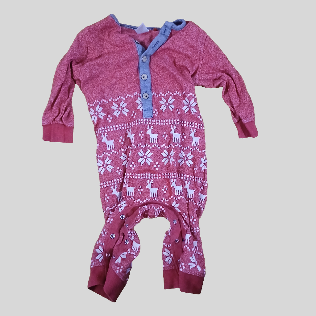 Next Christmas Sleepsuit Age 9-12 months