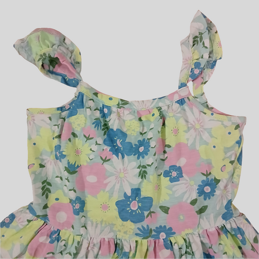 Dunnes Floral Dress Age 4-5