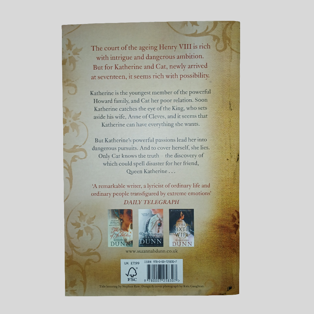 The Confession of Katherine Howard by Suzannah Dunn