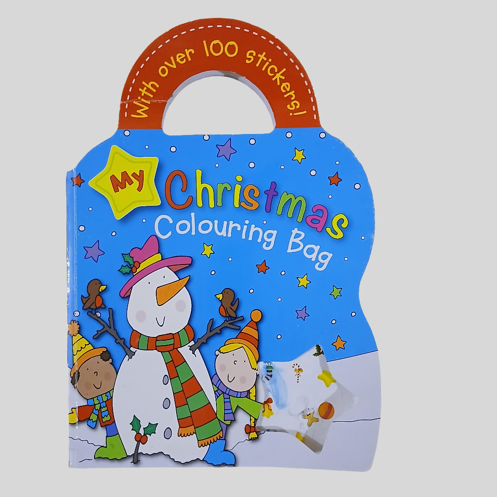 My Christmas Colouring Bag Book