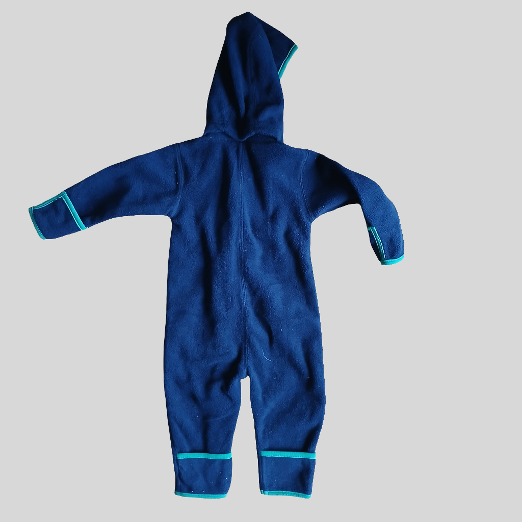 Lupilu Navy Fleece All-In-One Age 3-6 months