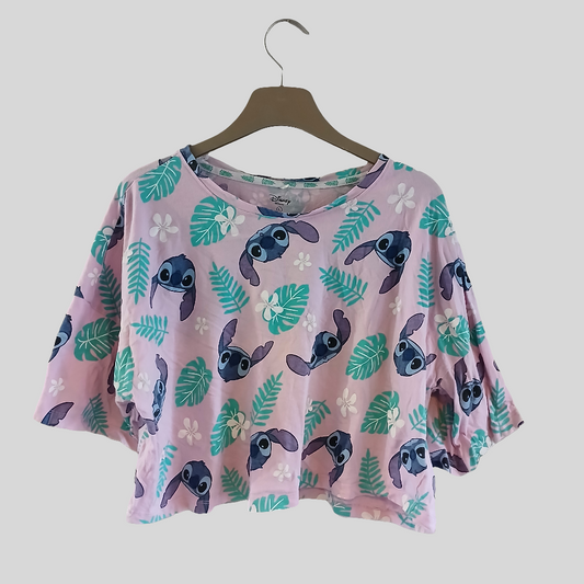 Disney Lilo and Stitch Crop Top Size 14-16