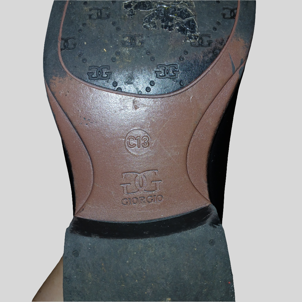 Giorgio Black Slip On Shoes Size C13