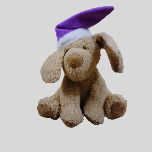 Tesco Christmas Dog Soft Toy