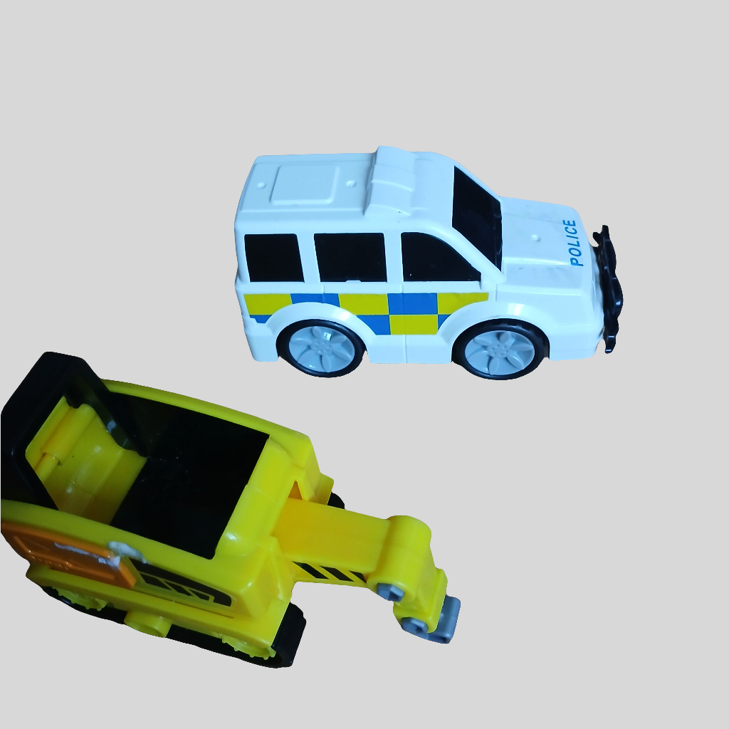 Selection of 5 Plastic Vehicles