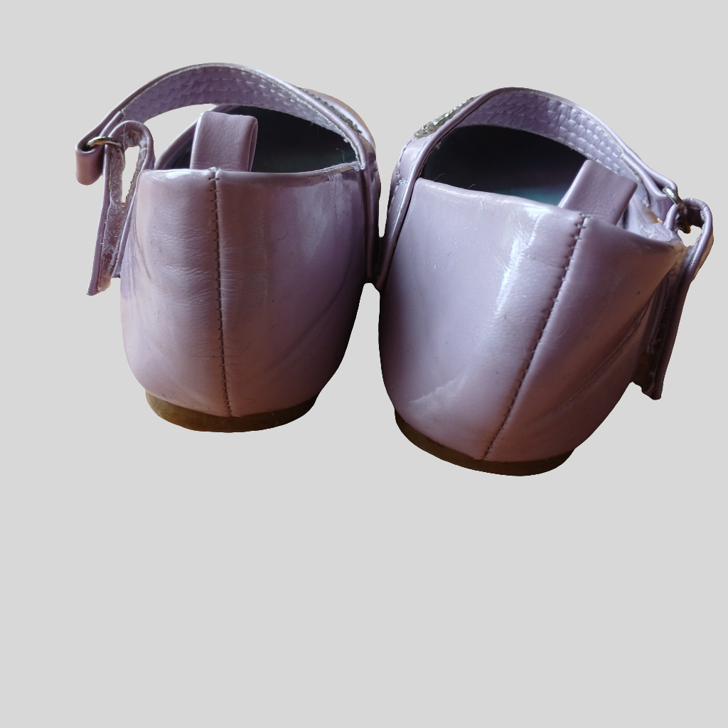 Purple Diamonte Shoes Size 12/30