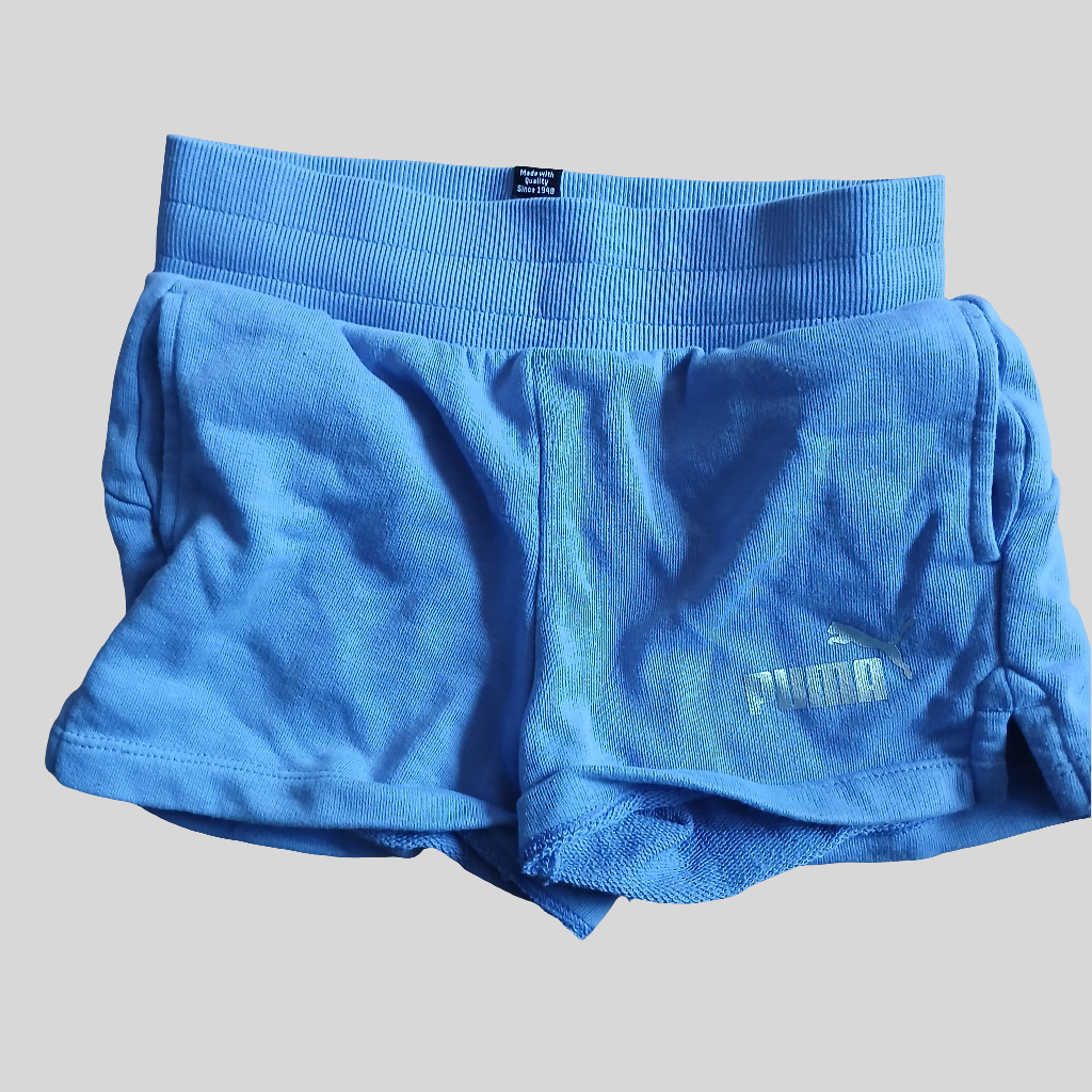 Puma Purple Shorts Age 7-8