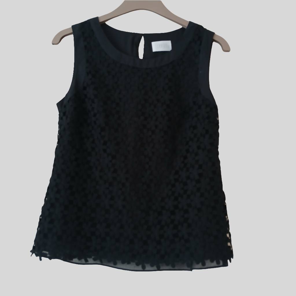 Savida Black Top Size 12
