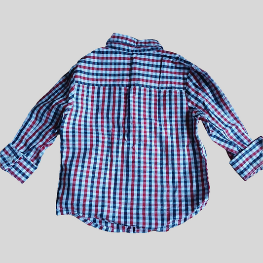 Mini Rebel Checked Shirt Age 12-18 months