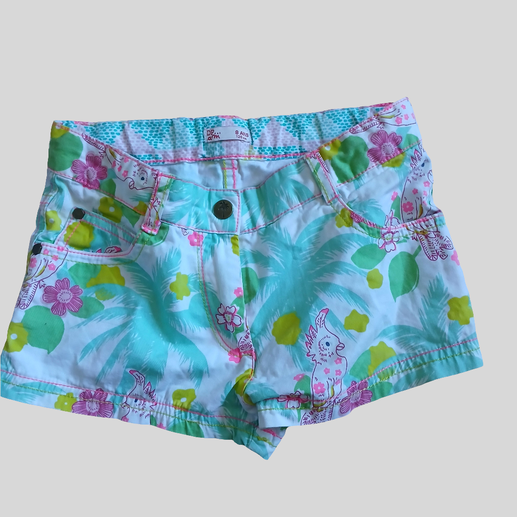 DP...am Tropical Shorts Age 8