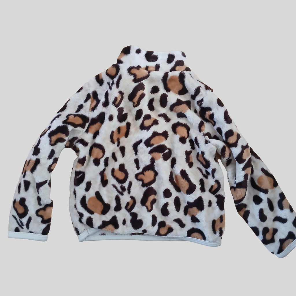 Shein Leopard Print Fleece Age 2-3