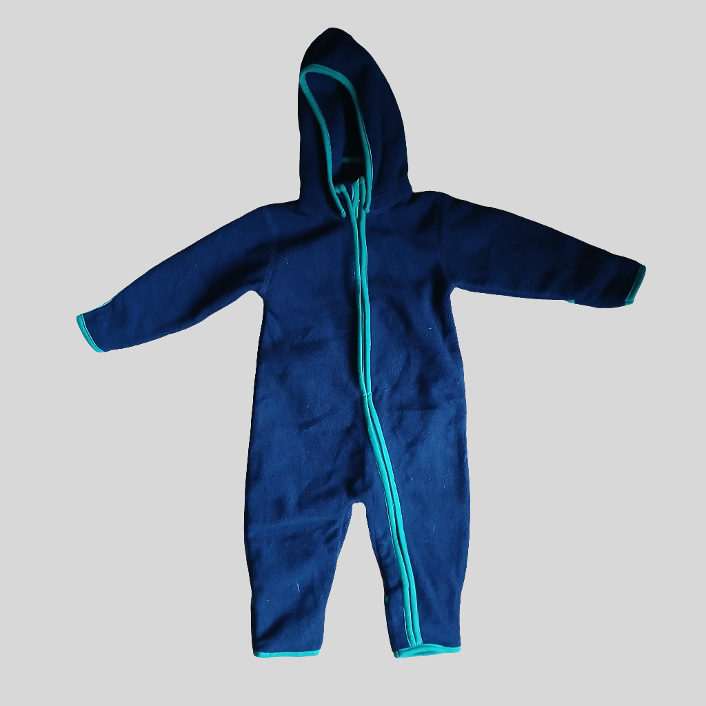 Lupilu Navy Fleece All-In-One Age 3-6 months